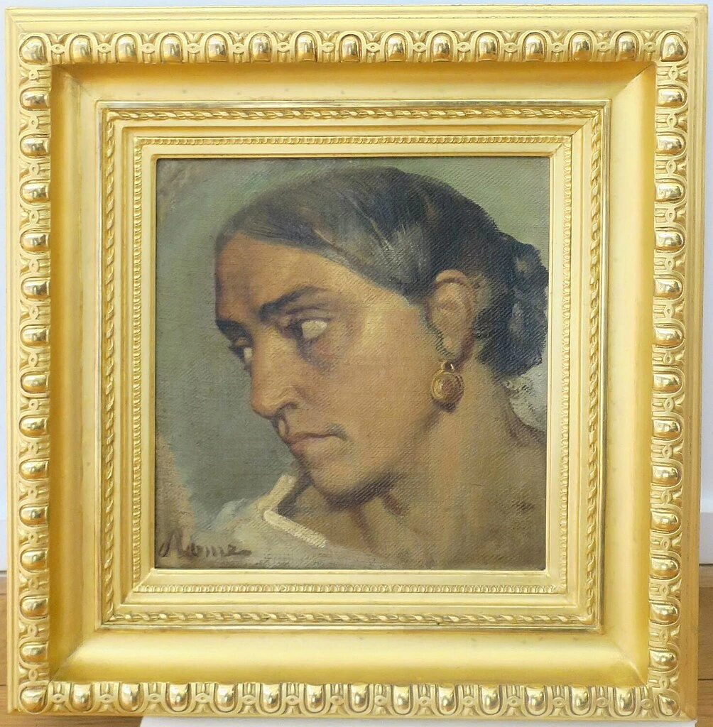 Studio di testa di donna - Musée de Cambraiù